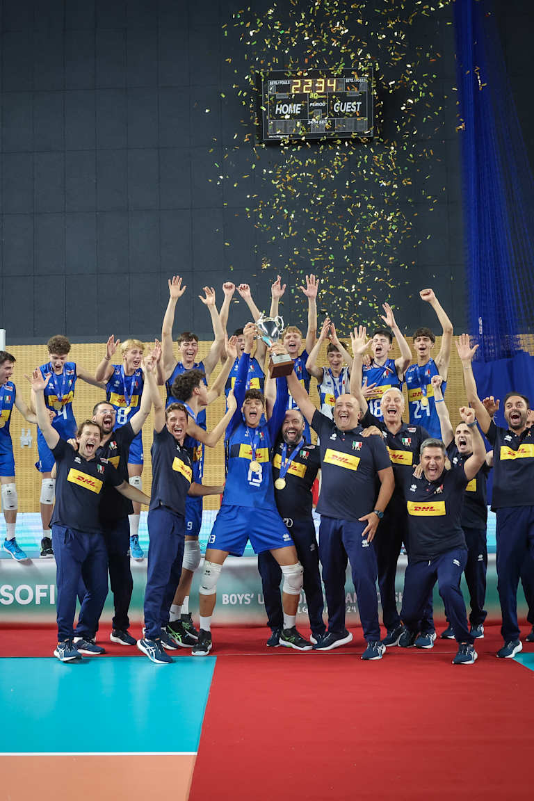 Mondiali Under 17 di pallavolo maschile: l'Italia è campione del mondo!