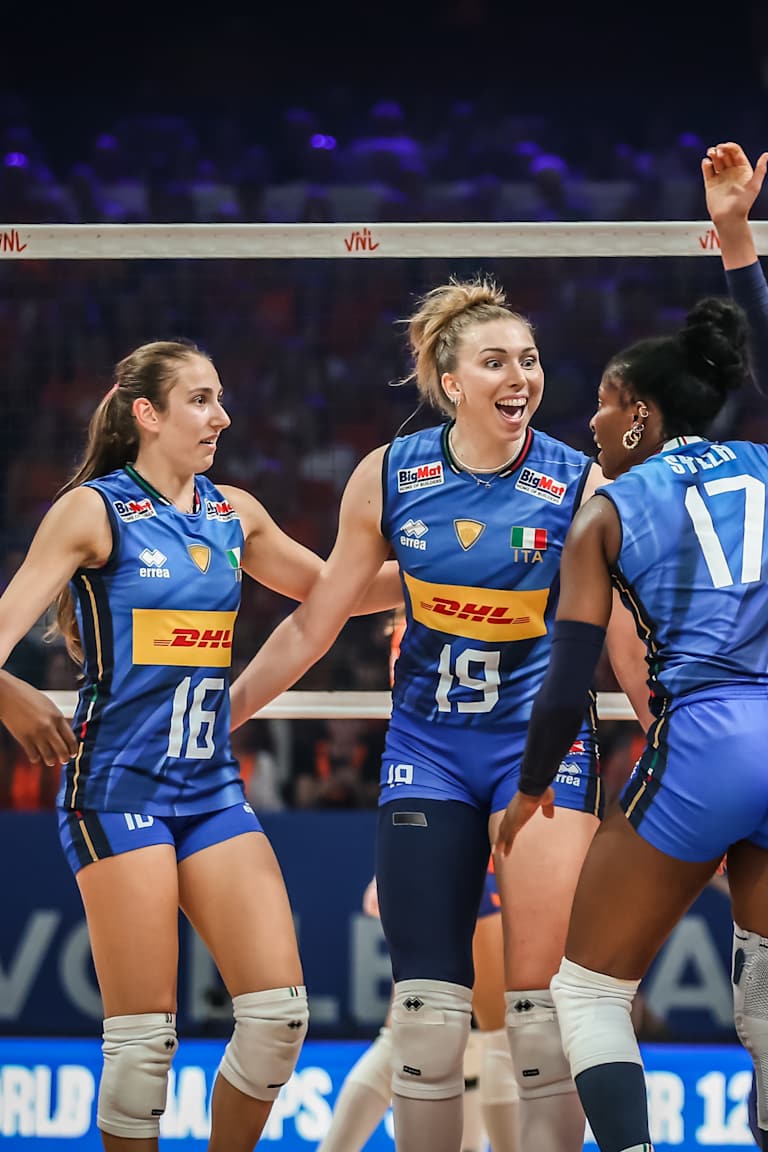 Italy shuts out Netherlands to sweep VNL Prelims unbeaten