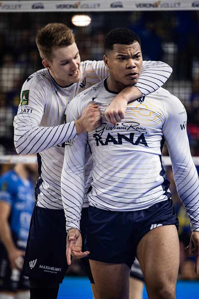 Darlan ajuda Verona a bater o Trentino e se manter em primeiro lugar na Liga Italiana