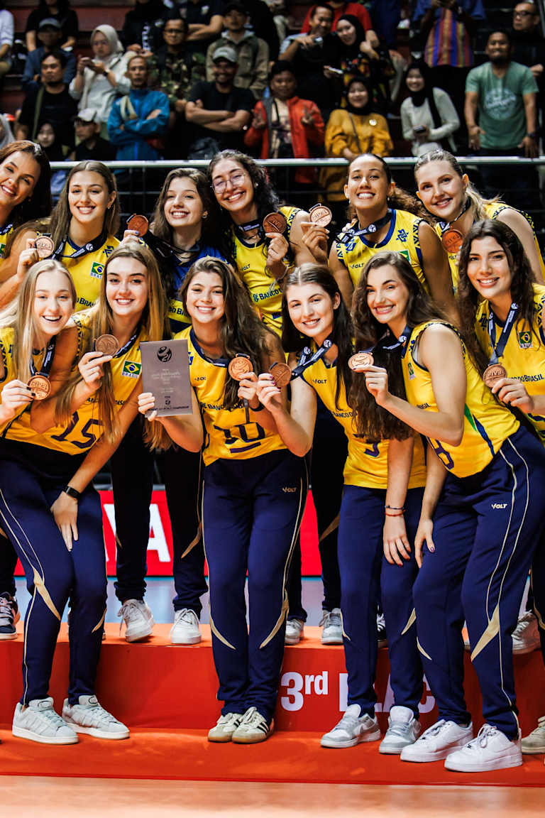 Brasil leva o bronze no Mundial Sub-21 Feminino