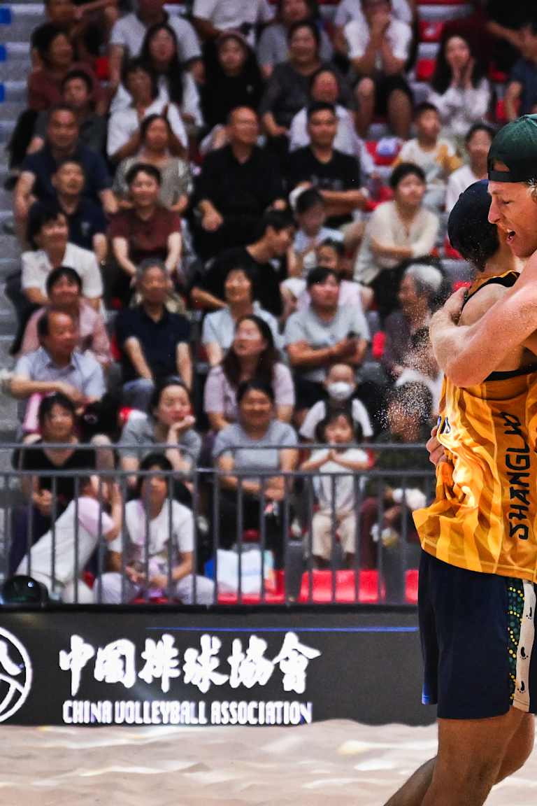 Australia qualifies for LA 2028 men’s beach volleyball!