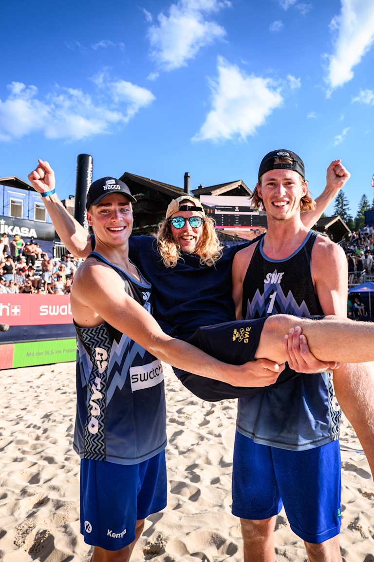 Swedish youngsters and Qatari veterans to meet in Gstaad final