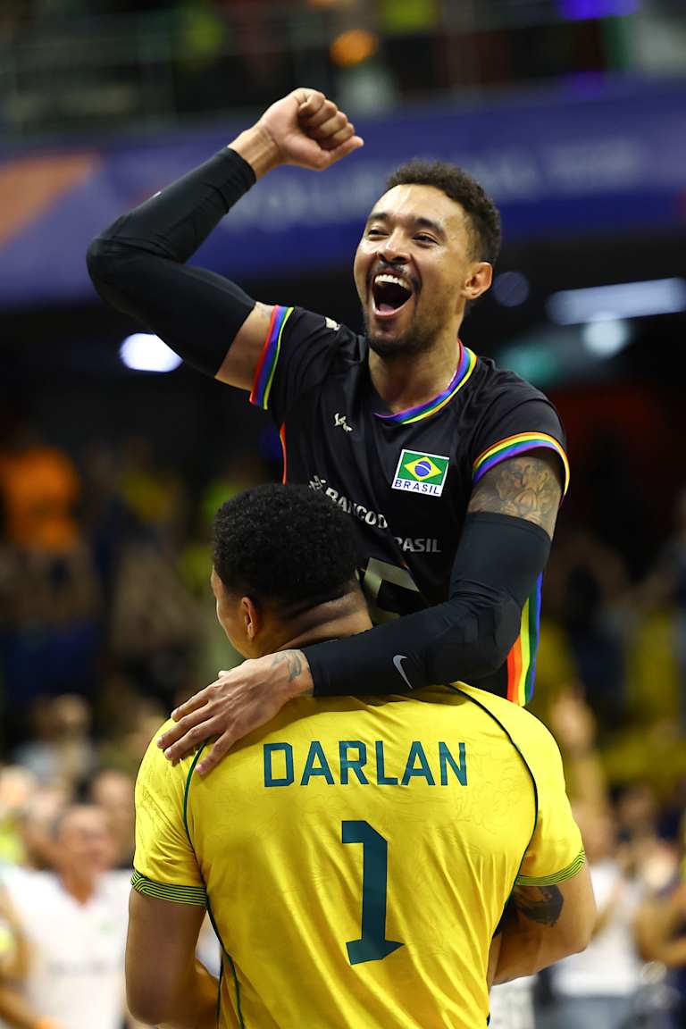 Brasil y Japón, invictos en la primera semana de VNL