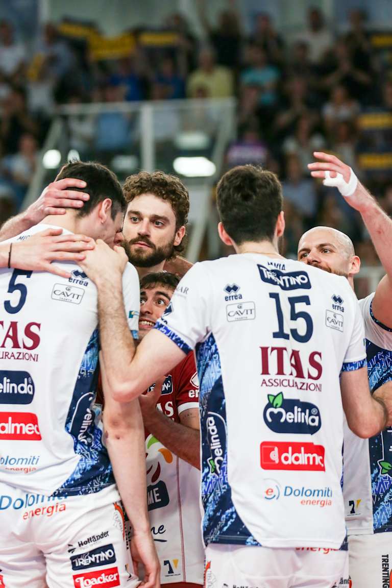 Finale scudetto di Superlega 2024/2025: Trento torna avanti nella serie dopo gara -3 · Pallavolo maschile