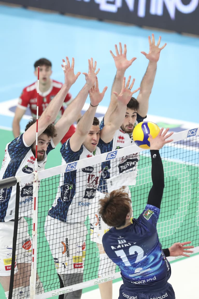 Superlega, gara -2 delle semifinali: Trentino e Perugia a caccia del bis