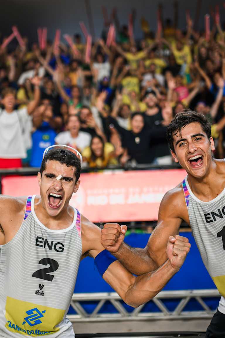 Bellos complete their Cinderella story with first ever Beach Pro Tour gold