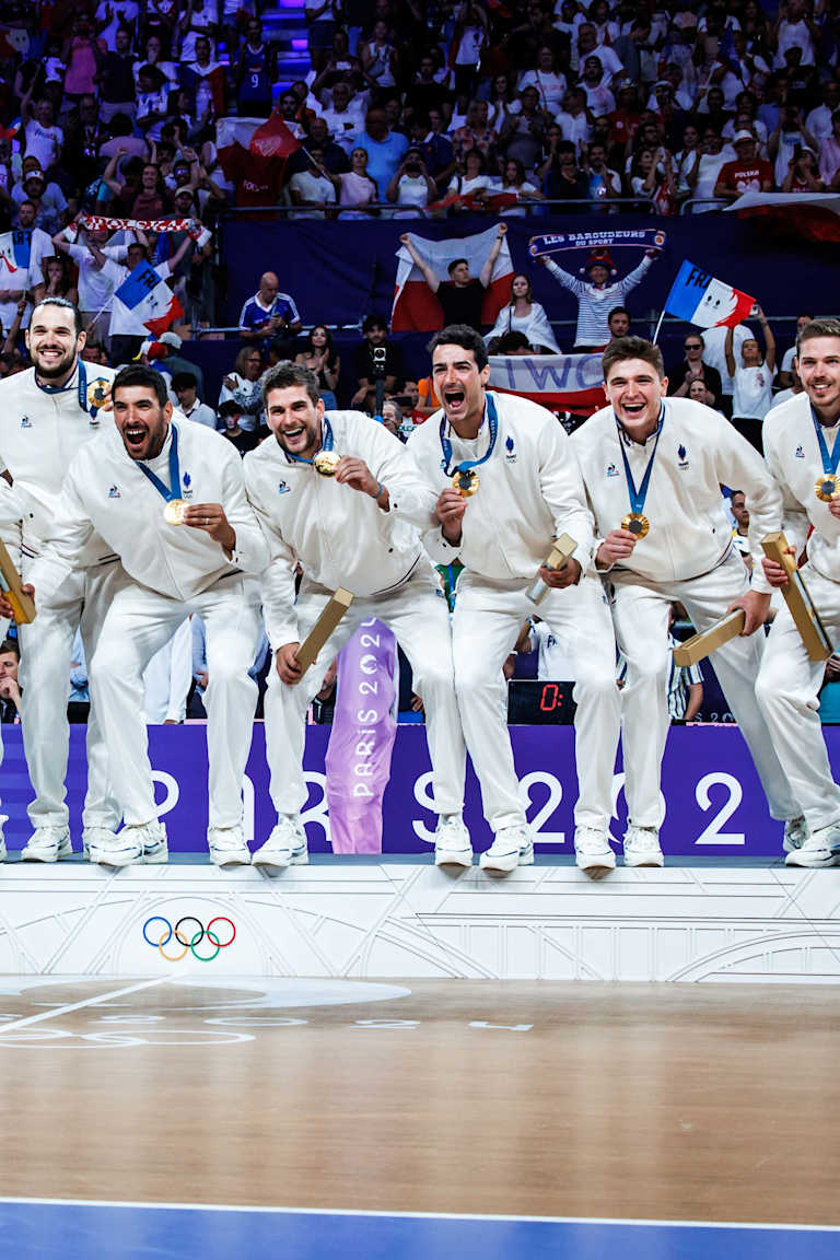 How a quarterfinal comeback and the fans propelled France to win gold in Paris