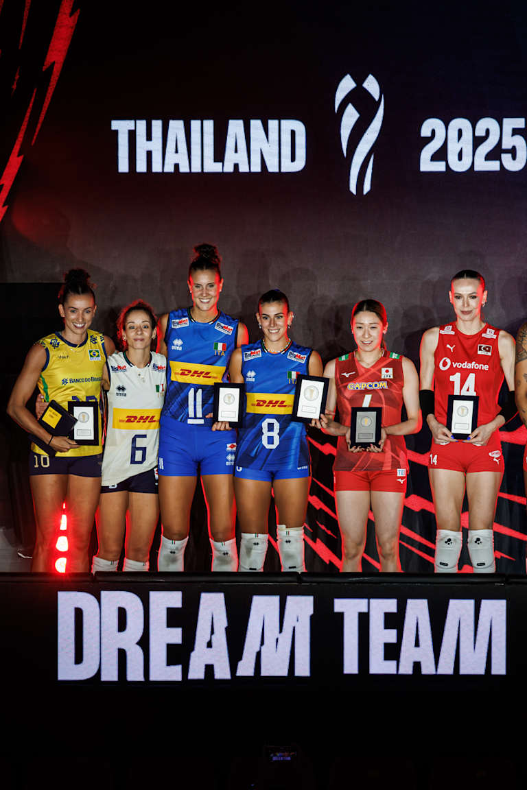 Mondiale di pallavolo 2025 femminile: De Gennaro, Danesi e Orro nel sestetto del torneo