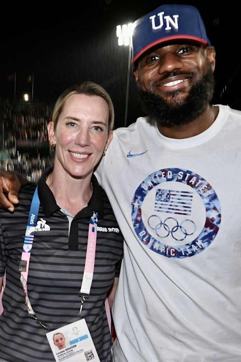 Team USA draws star-powered support at beach volleyball as LeBron James & Pharrell Williams arrive