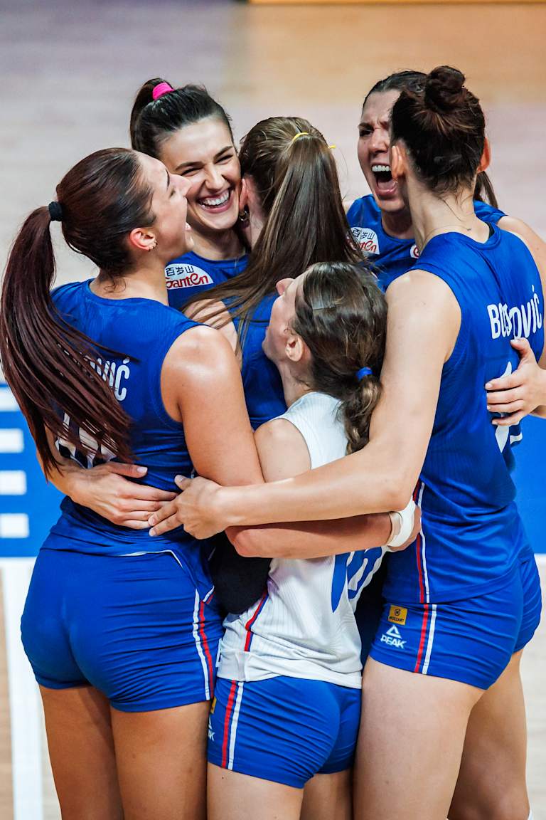 Serbia sweep Türkiye to end the VNL on a high