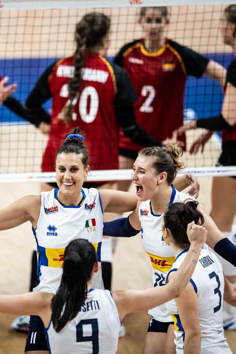Volleyball Nations League 2024: le azzurre si riscattano con la Germania, prima vittoria nel torneo!