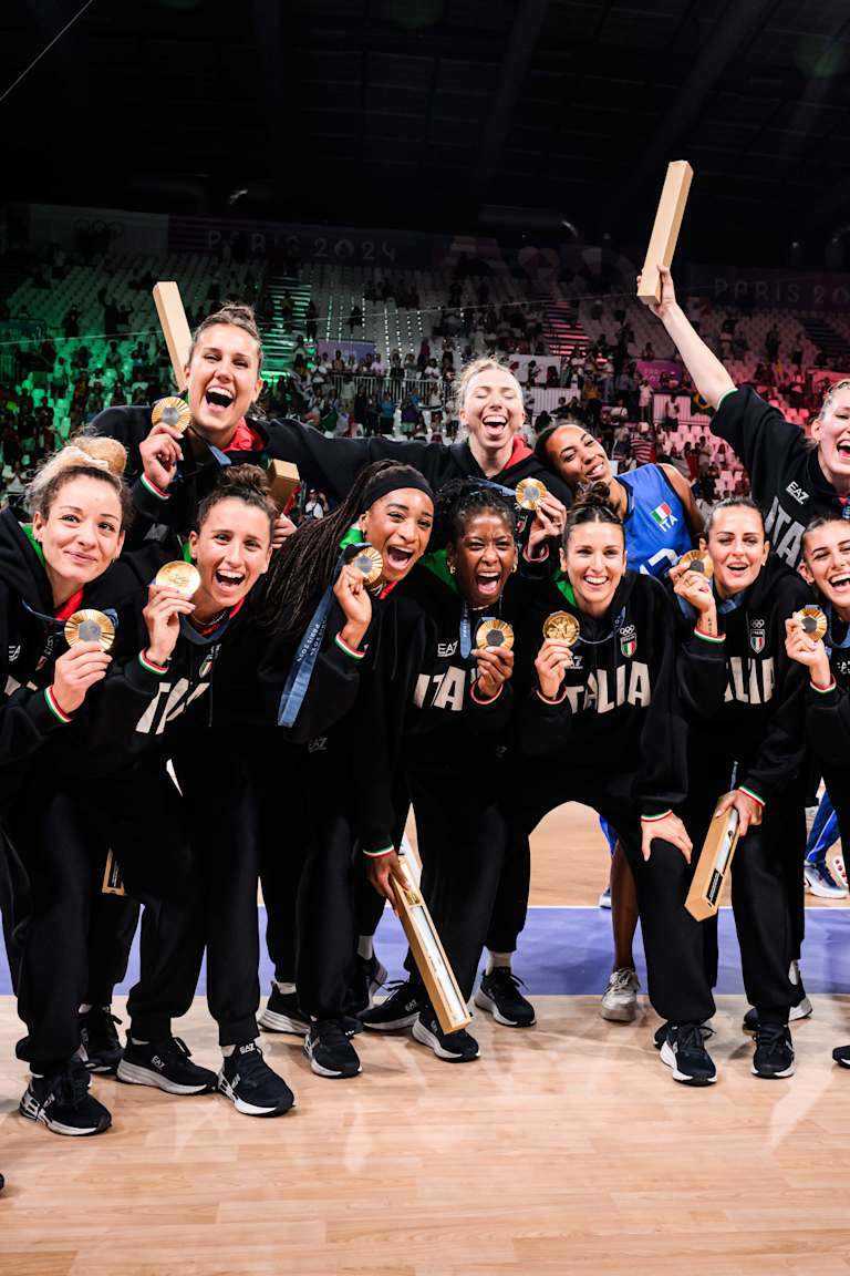 Italy beat the USA to secure first Olympic title