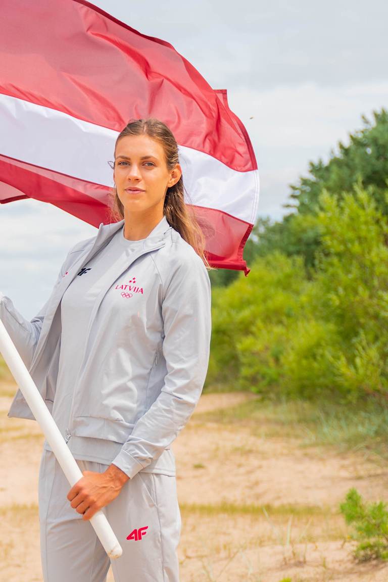Tina Graudina named Latvia’s flag bearer at Paris 2024 opening ceremony