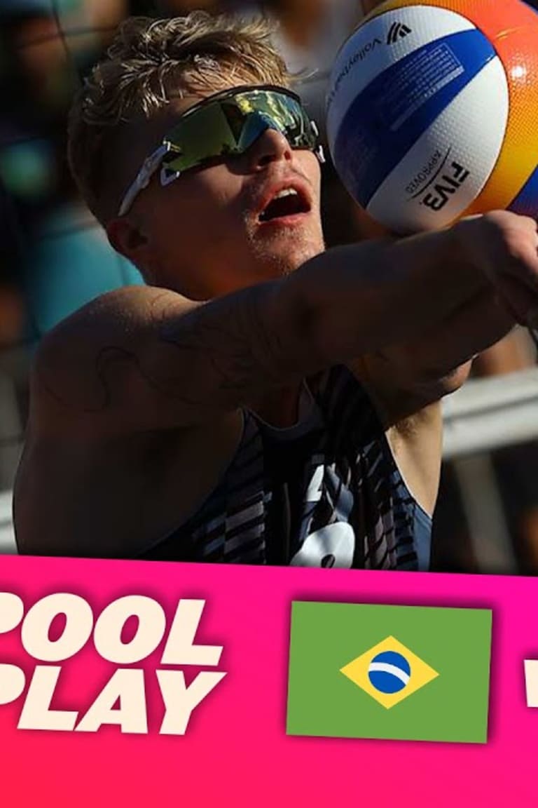 Evandro/Arthur vs. Trousil/Dzavoronok - Pool Play Highlights | Itapema 2025 #BeachProTour
