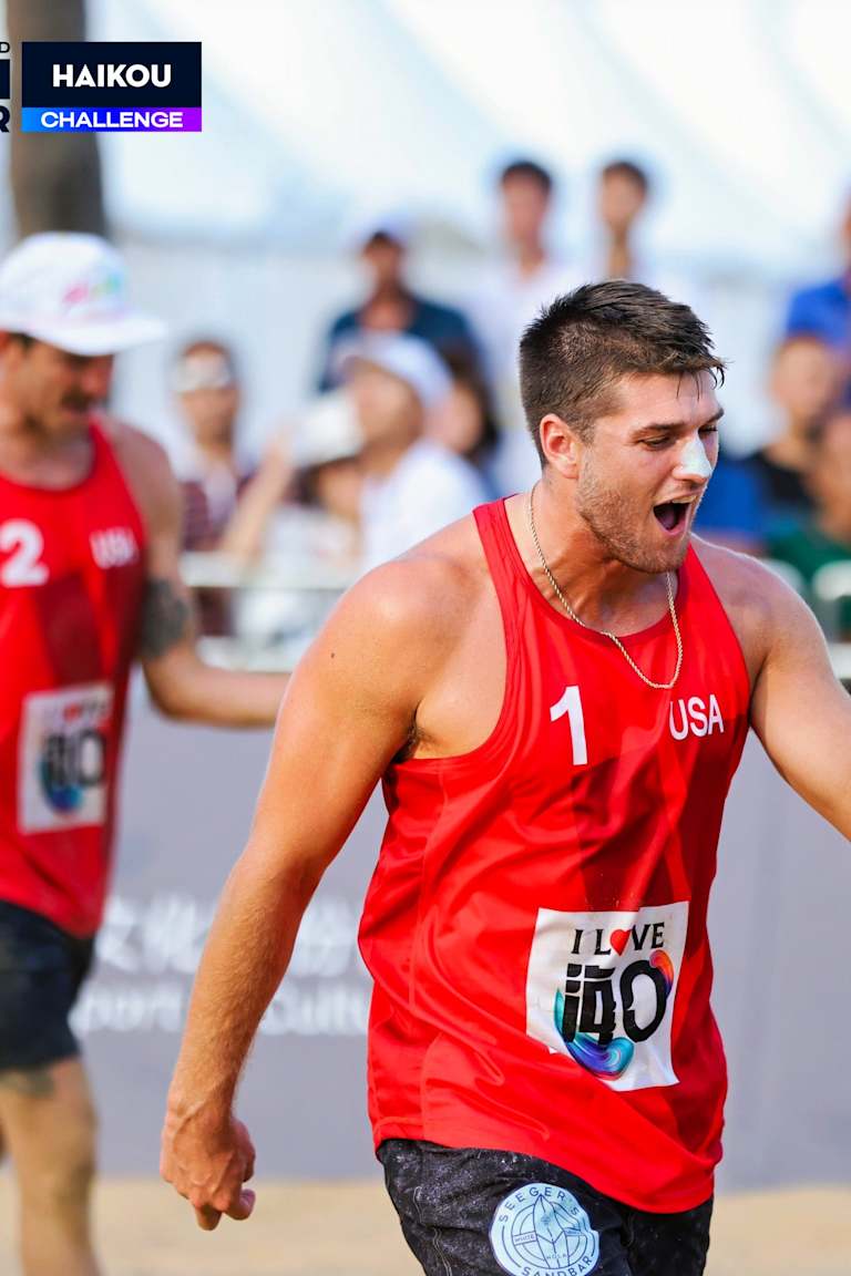 Cory & Caldwell go all the way in Haikou