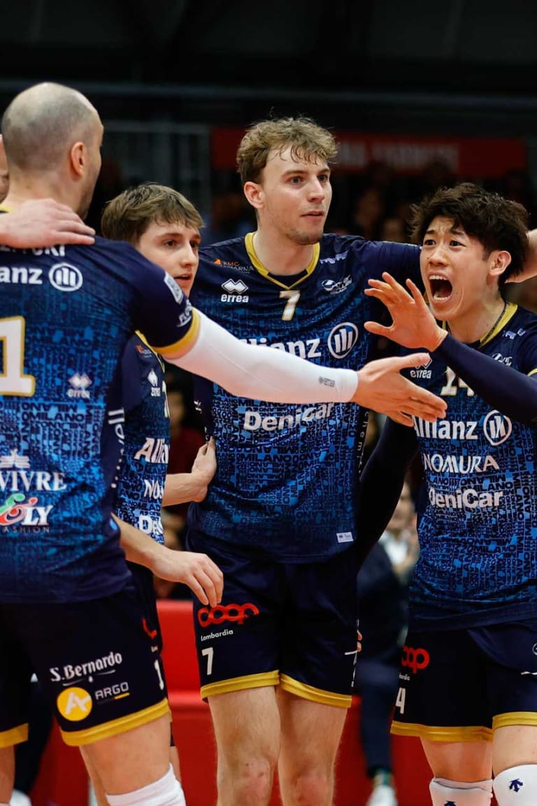 Deciding upsets push Allianz and Vero Volley to SuperLega semis