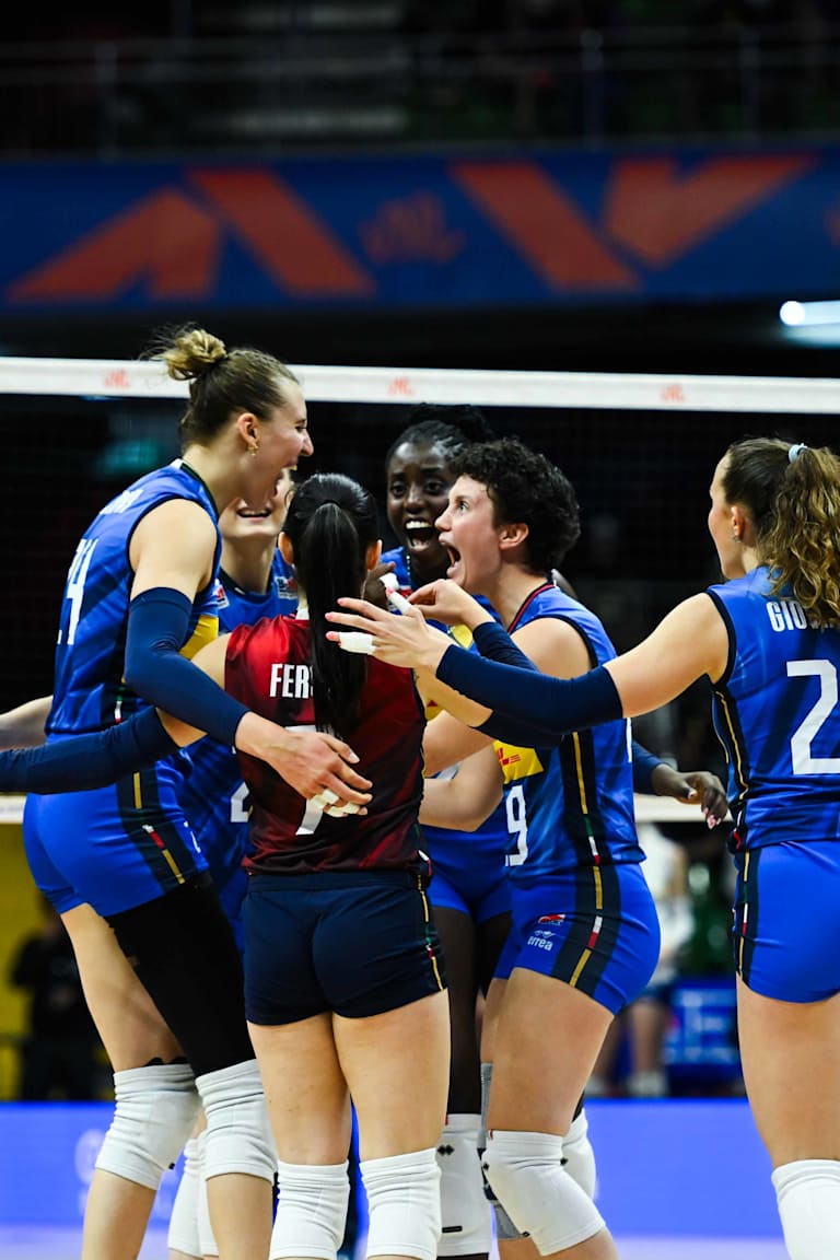 Volleyball Nations League 2026: seconda vittoria per l'Italia contro i Paesi Bassi, ora la sfida alla Turchia • Pallavolo femminile