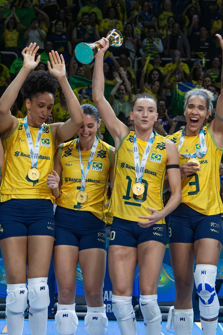 Vôlei feminino encerra a temporada com seis seleções garantidas na Olimpíada e 18 na Copa do Mundo
