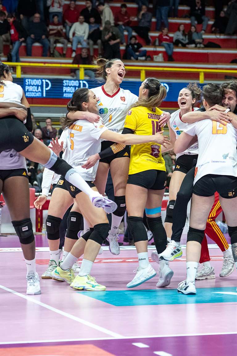 Roma pass Firenze ahead of Italian League’s final leg