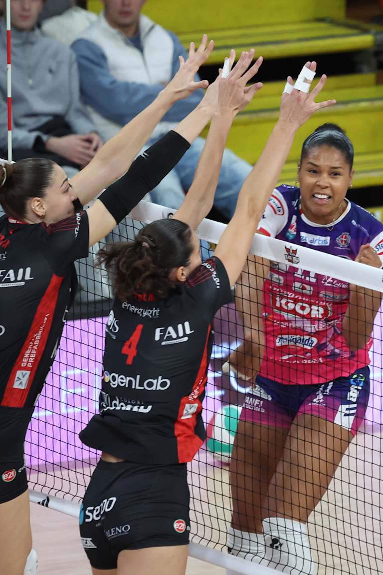 Novara go down to Perugia and drop to fifth place