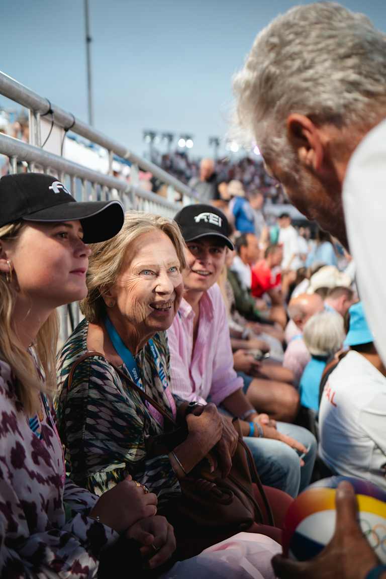 Royalty descends on Olympic volleyball venues as quarter-finals conclude