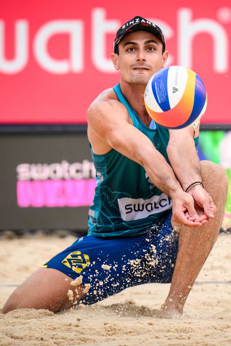 André volta ao Beach Pro Tour em Gstaad