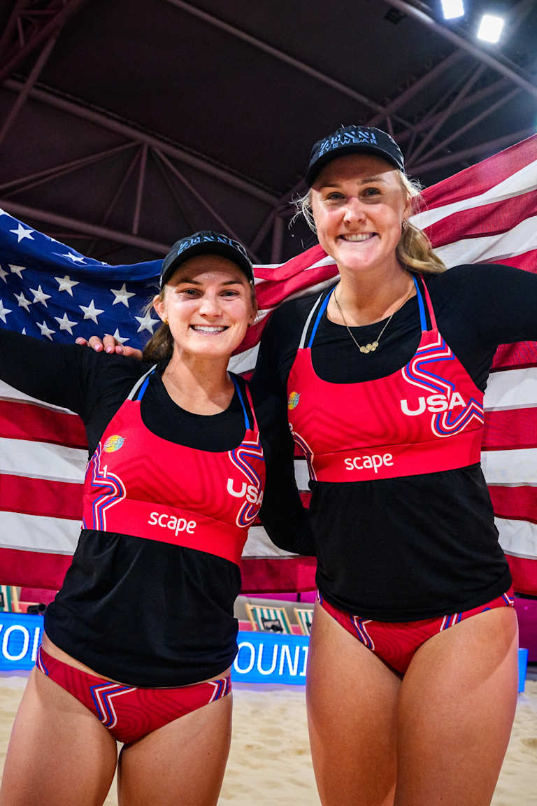 Brasher/Nuss and Carol/Rebecca complete women's semifinal lineup in Australia