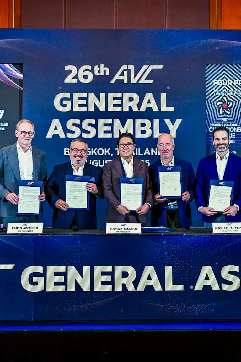 Volleyball World and Asian Volleyball Confederation extend landmark partnership until 2052