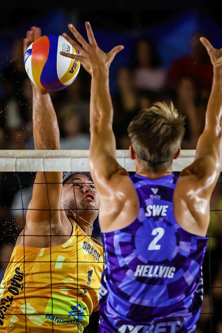 George & Saymon upset Olympic champs in Joao Pessoa