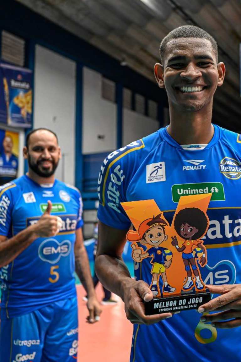 Adriano shines as Vôlei Renata top Goiás to start the Brazilian Superliga
