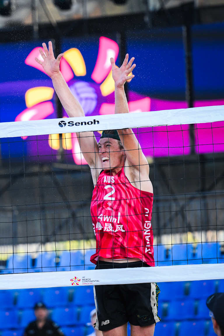 Lineup for knockouts set at Asian Beach Champs