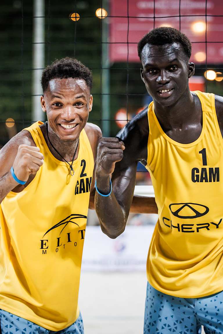 The Gambia stuns USA as nine girls’ duos qualify for elimination round 