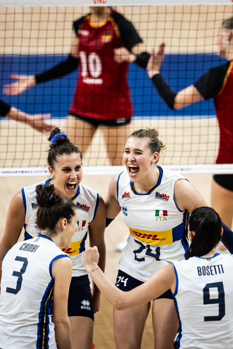 Antropova steps up to lead Italy to first win in Antalya