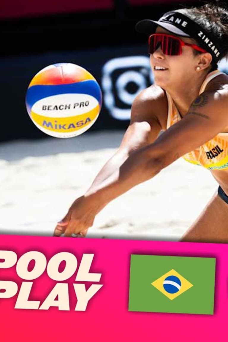 Thamela/Victoria vs. Bélanger/Monkhouse - Pool Play Highlights | Itapema 2025 #BeachProTour