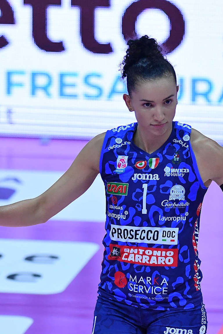 Gabi e Carol frente a frente na Liga Italiana no domingo