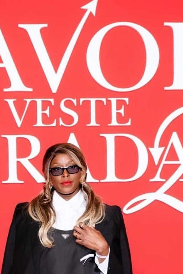 Devil for a night: volleyball star Myriam Sylla shines at movie premiere