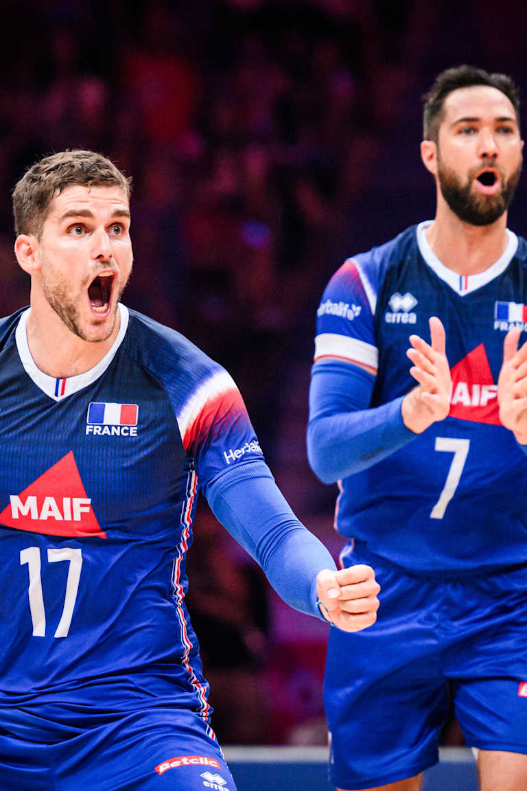 France and Slovenia complete VNL semifinal lineup