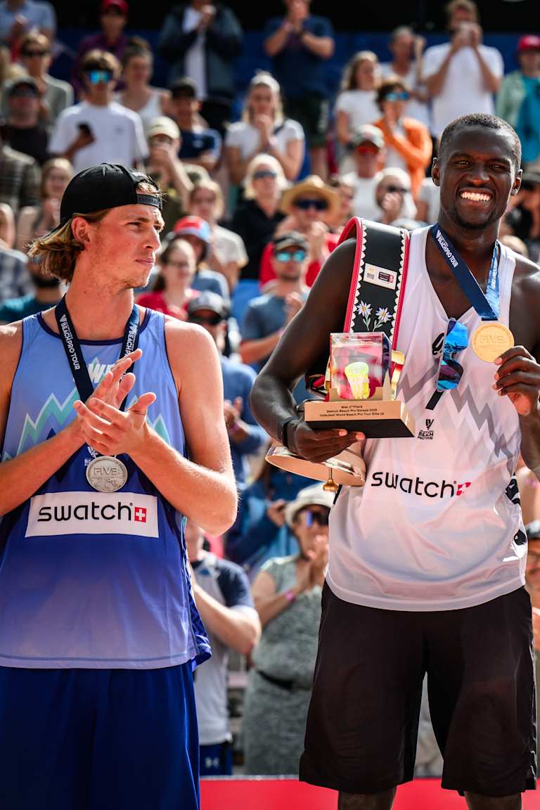 Cherif and Ahmed win first Gstaad gold