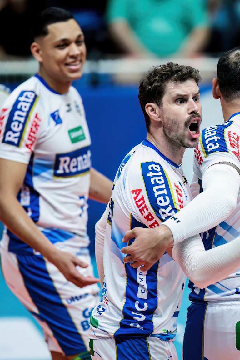 Campinas and Cruzeiro continue the race for the top as the Men's Superliga resumes