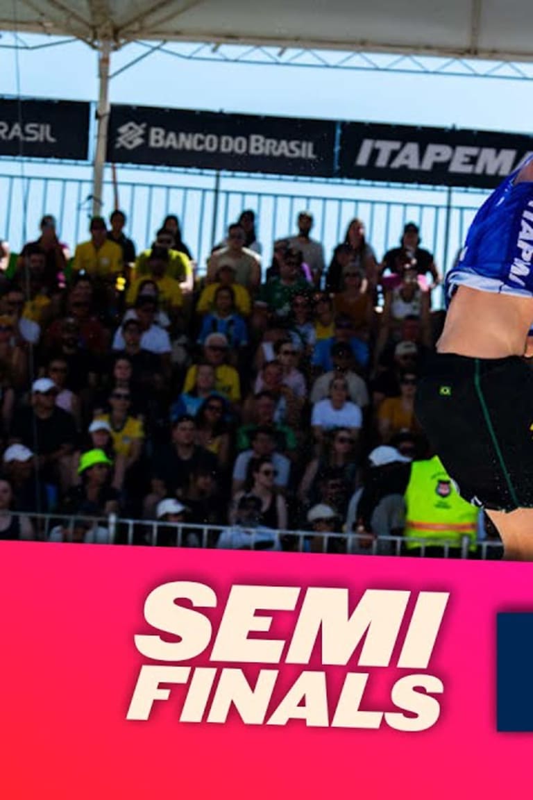 Chouikh/Gardoque vs. Andre/Renato - Semi Final Highlights | Itapema 2025 #BeachProTour