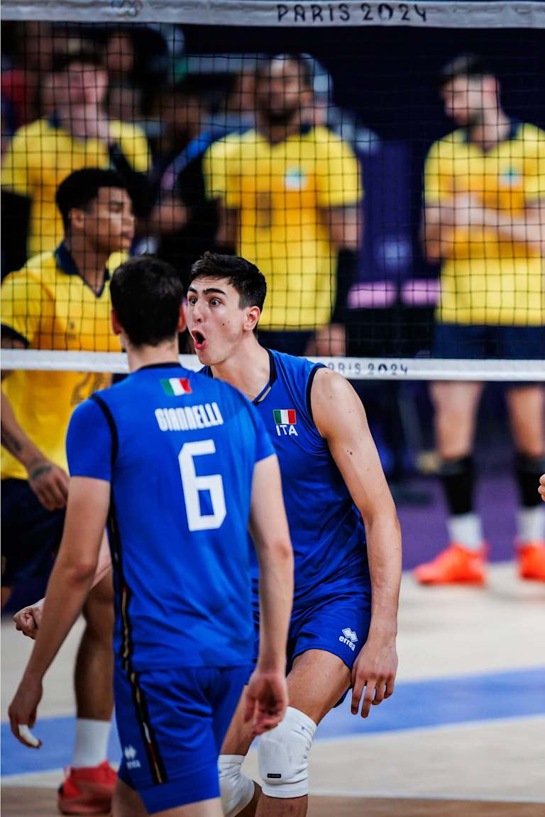 Olimpiadi di Parigi 2024: azzurri esaltanti, sconfitto il Brasile all’esordio