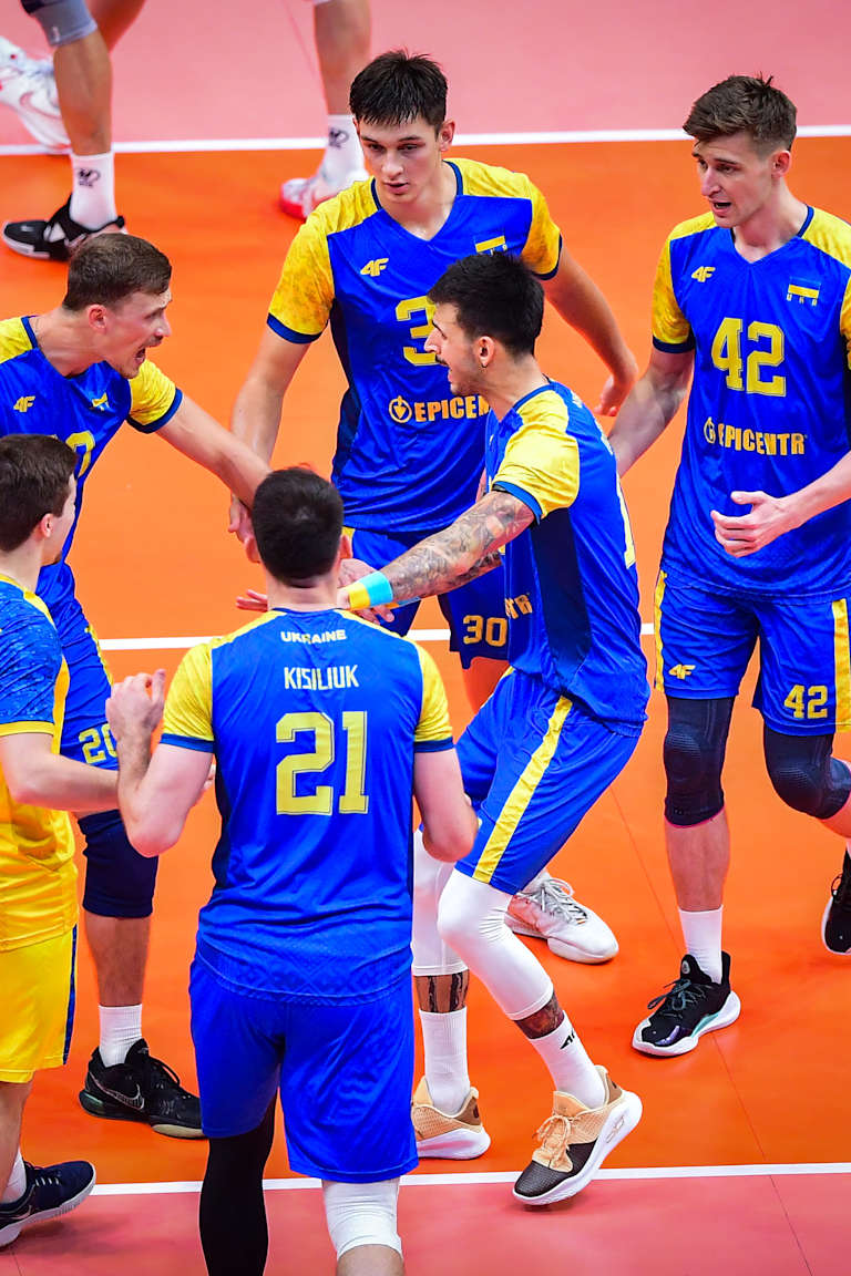 Ukraine select squad for VNL debut