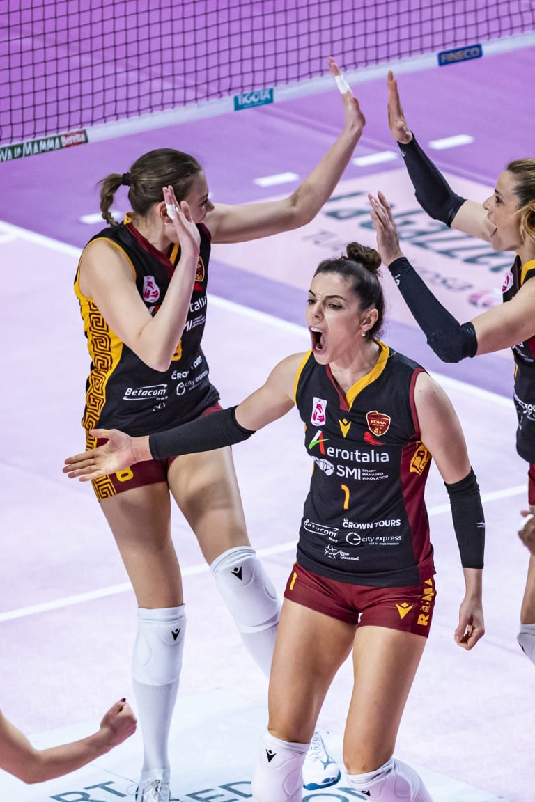 Pinerolo, Vallefoglia and Roma make it to the playoffs; Bergamo avoid relegation