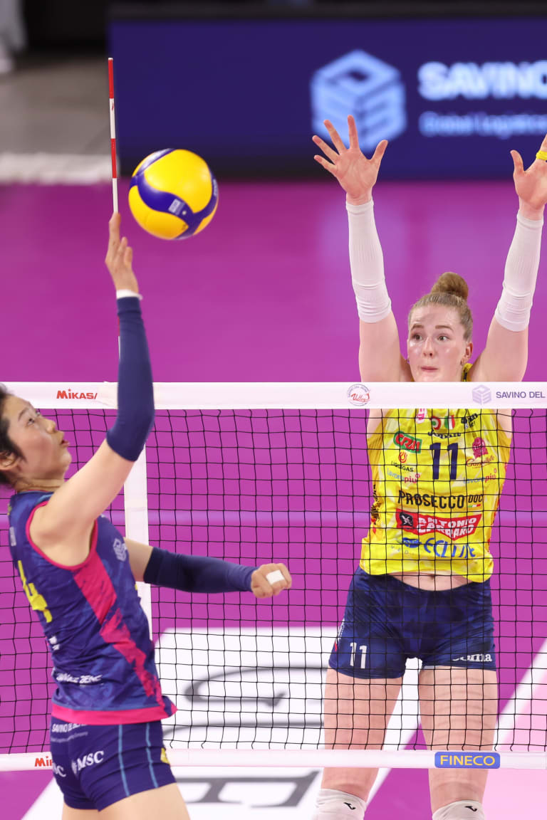 Imoco and Scandicci fight for the go-ahead win at Lega Finals