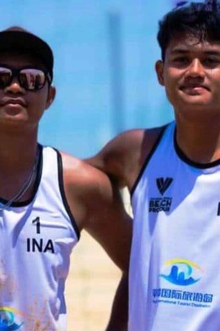 Indonesia celebrates first-ever Beach Pro Tour gold
