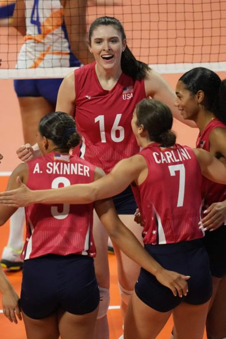 USA sweep the Netherlands in Long Beach ahead of Paris 2024