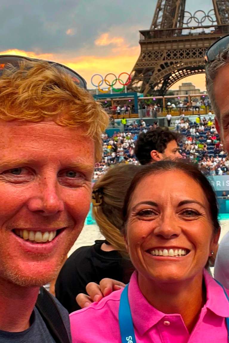 Olympic champs back as TV commentators and absolutely loving it!