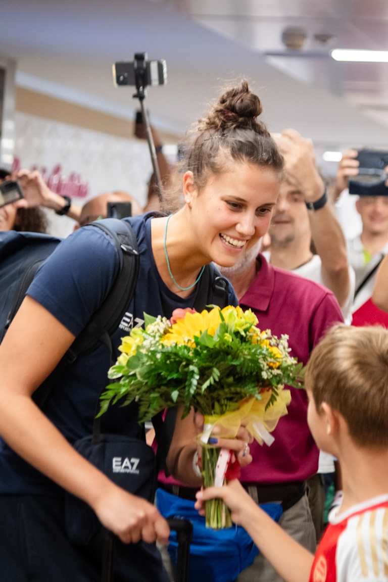 Volleyball Olympic champions celebrate historic victories with their fans