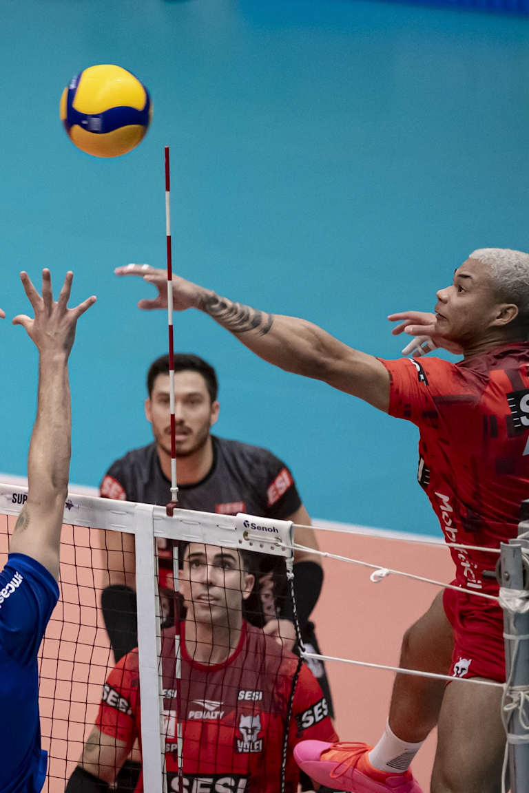 Duelo de invictos entre SESI e Sada Cruzeiro é destaque da rodada