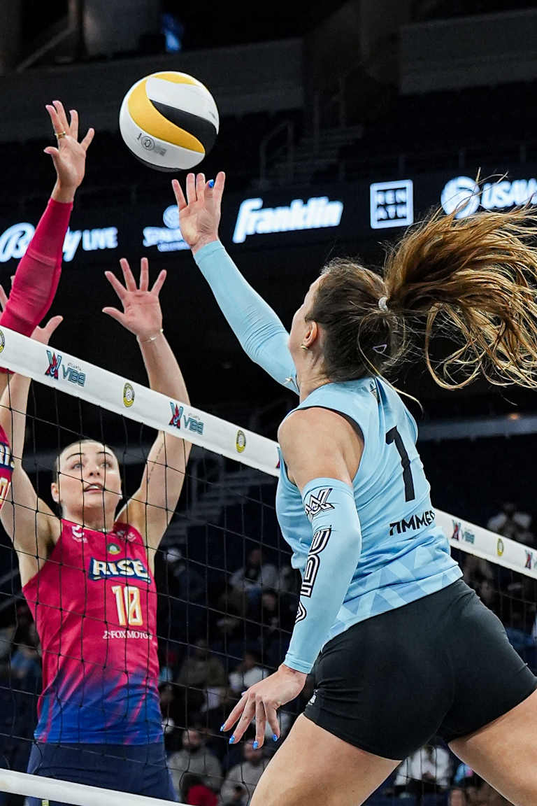 Rise and Vibe meet in critical Pro Volleyball Federation week